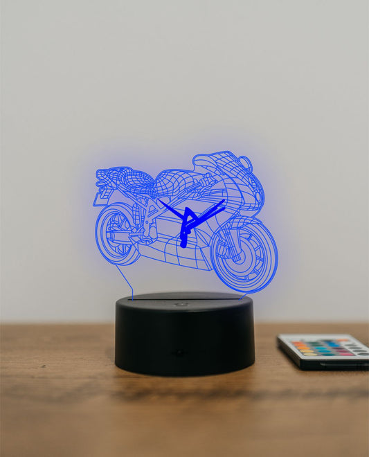 Lampă 3D motocicletă