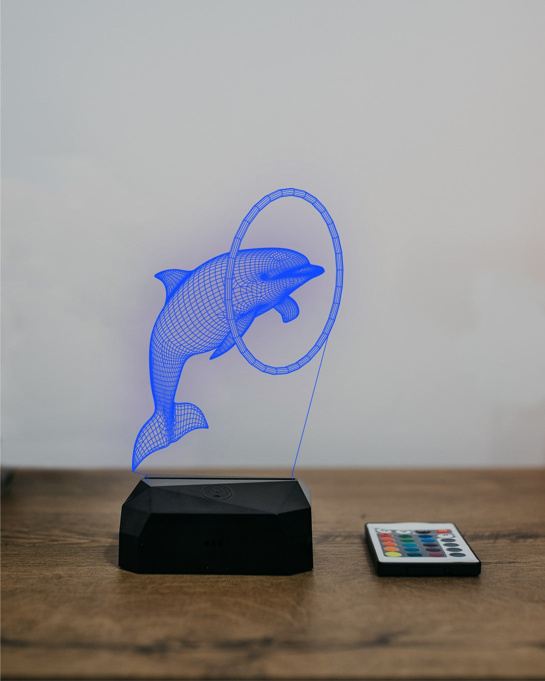 Lampa 3d delfin